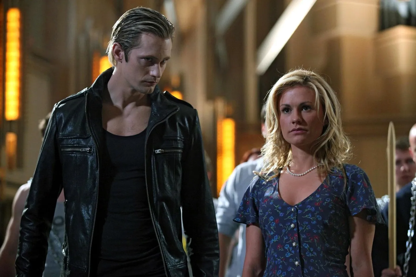 Alexander Skarsgård ja Anna Paquin seriaalis «Puhas veri».