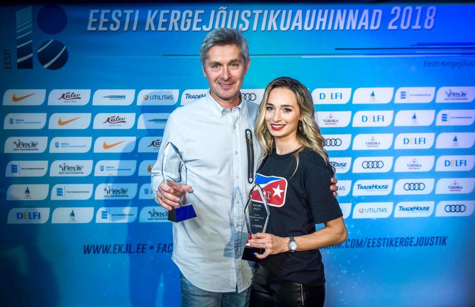 Ksenija Baltale pakkus aasta rõõmu ka eraelus: ta abiellus oma treeneri ja kauase elukaaslase Andrei Nazaroviga.