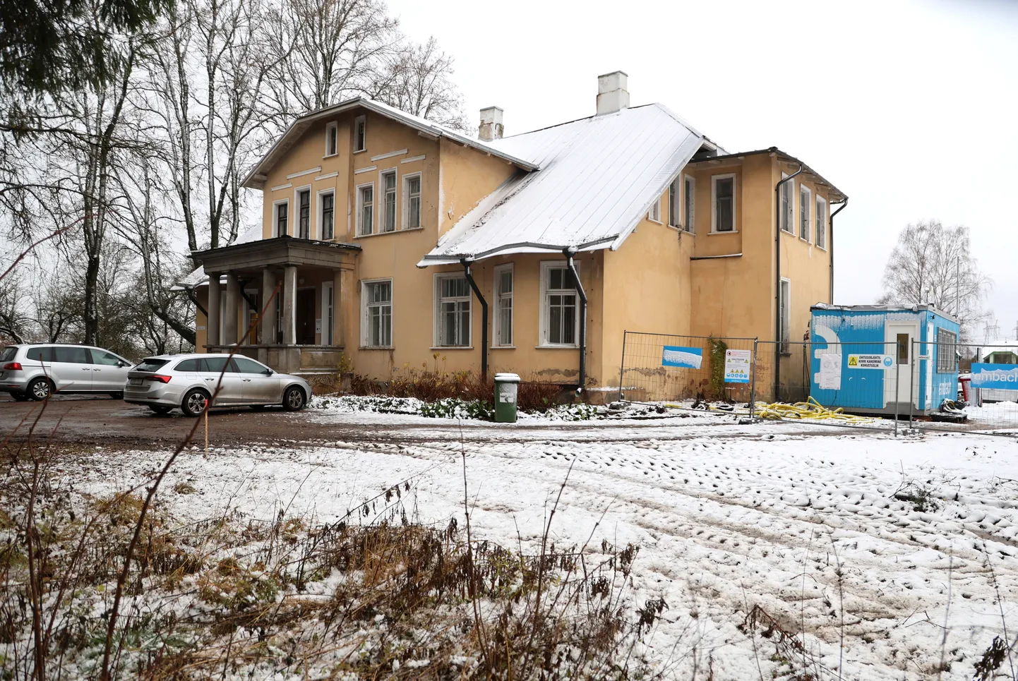 Kunagine Jüri ja Jaan Tõnissoni häärber ja tänane Eesti Maaülikooli Mahekeskus aadressil Eerika tee 2.