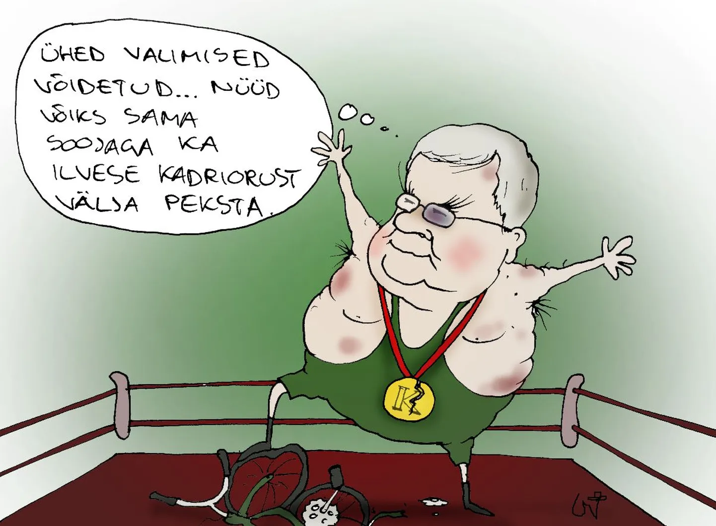 Savisaar seljatas Keskerakonnas Ratase juhitud opositsiooni.