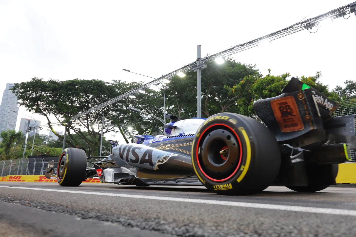 Daniel Ricciardo eelmisel nädalal Singapuri F1-etapil.