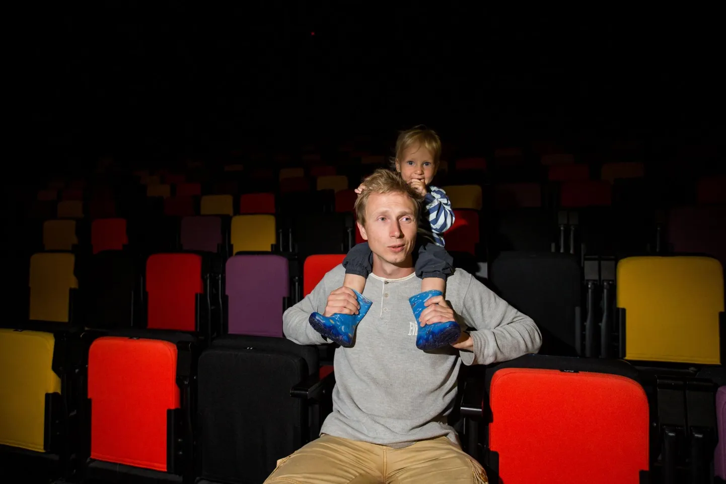 Näitleja Mait Joorits NUKU teatris.