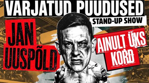 AJALOOLINE HETK ⟩ Jan Uuspõld toob Unibet Arenale Eesti kõige suurema stand-up show