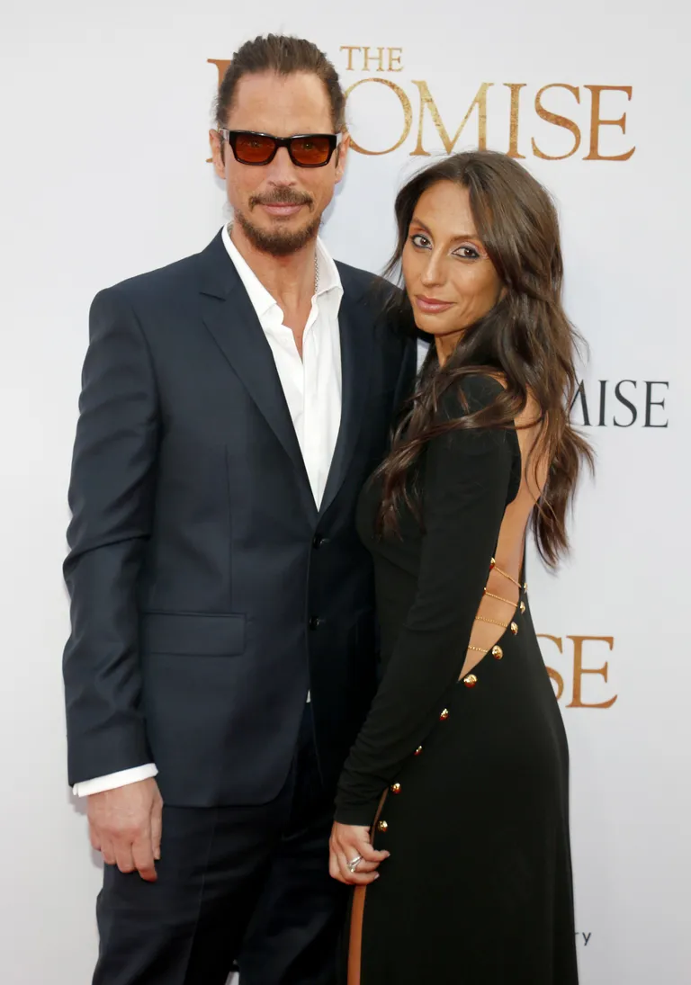 Chris Cornell ja ta naine Vicky