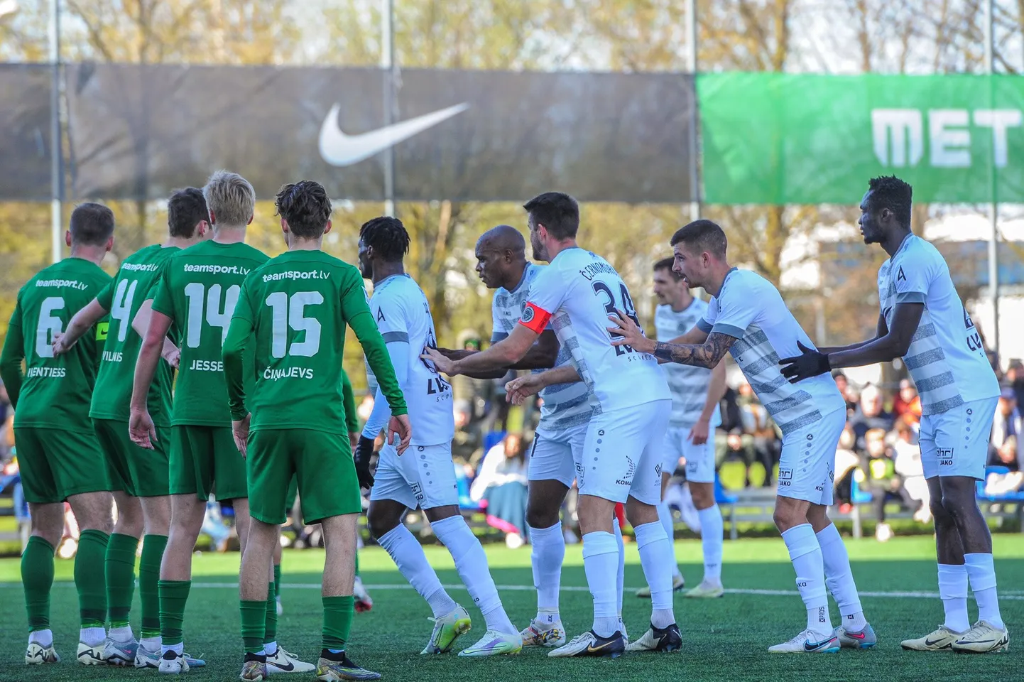 "Riga FC" un "Metta" futbolisti