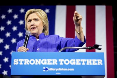 Presidendikandidaat Hillary Clinton. Foto: TT/Scanpix