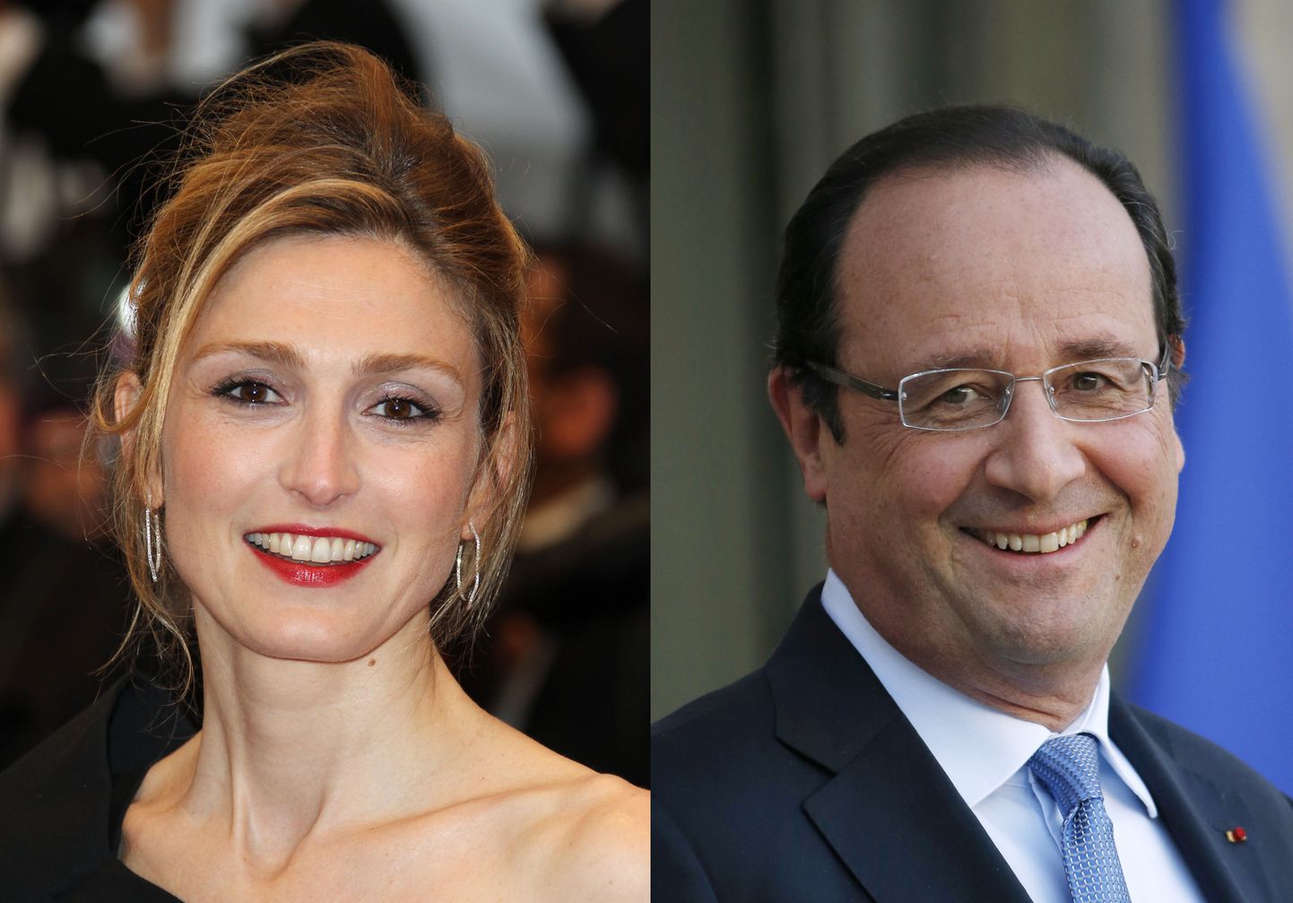 Julie Gayet ja François Hollande