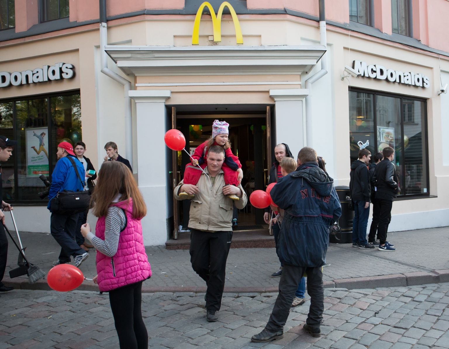 McDonald's Tallinnas Viru tänaval.