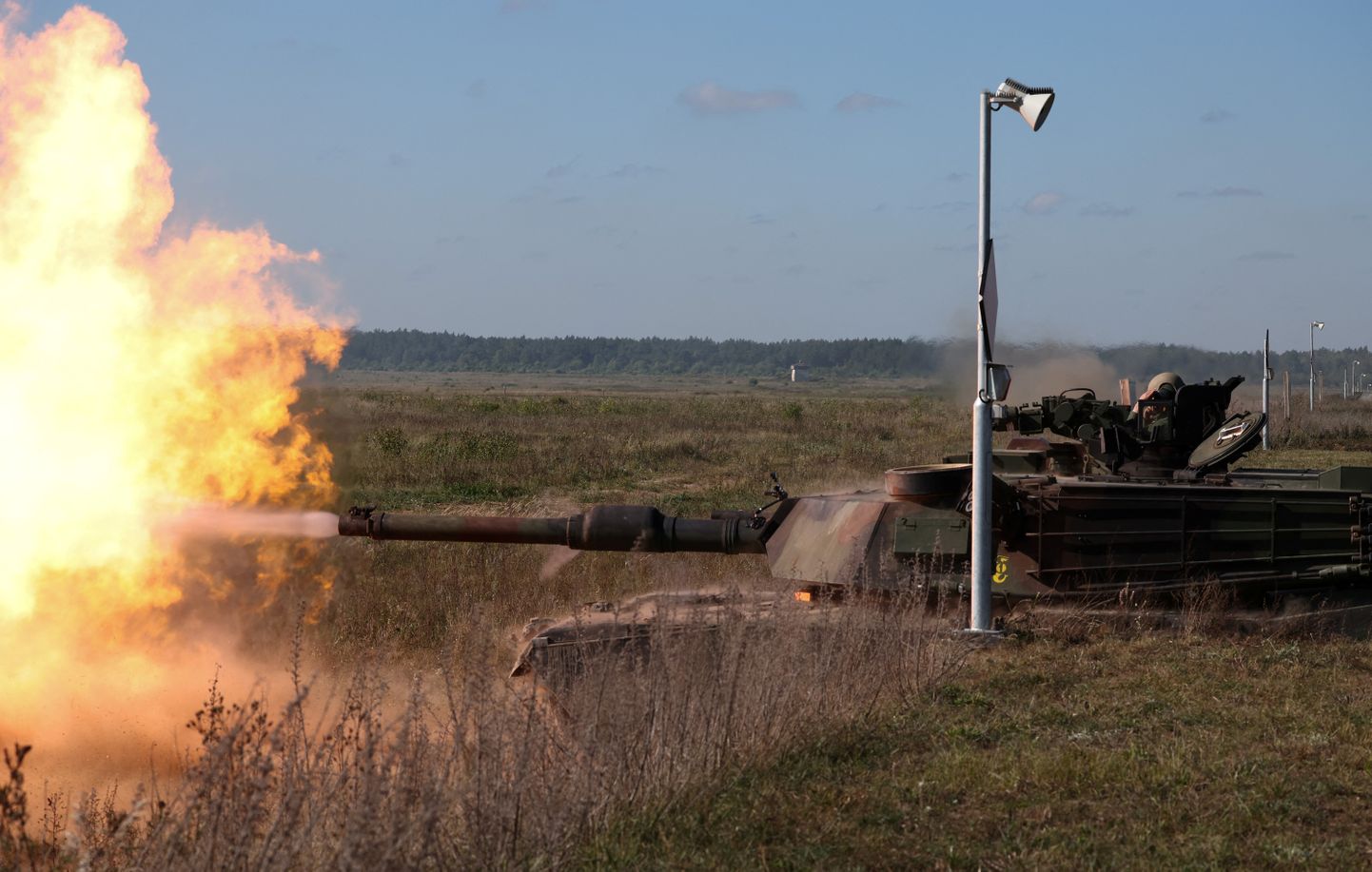 Abrams M1A1 õppustel Poolas.