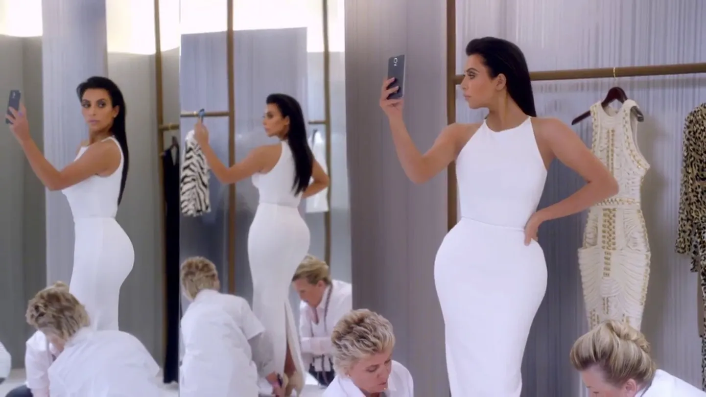 Kim Kardashian-West.