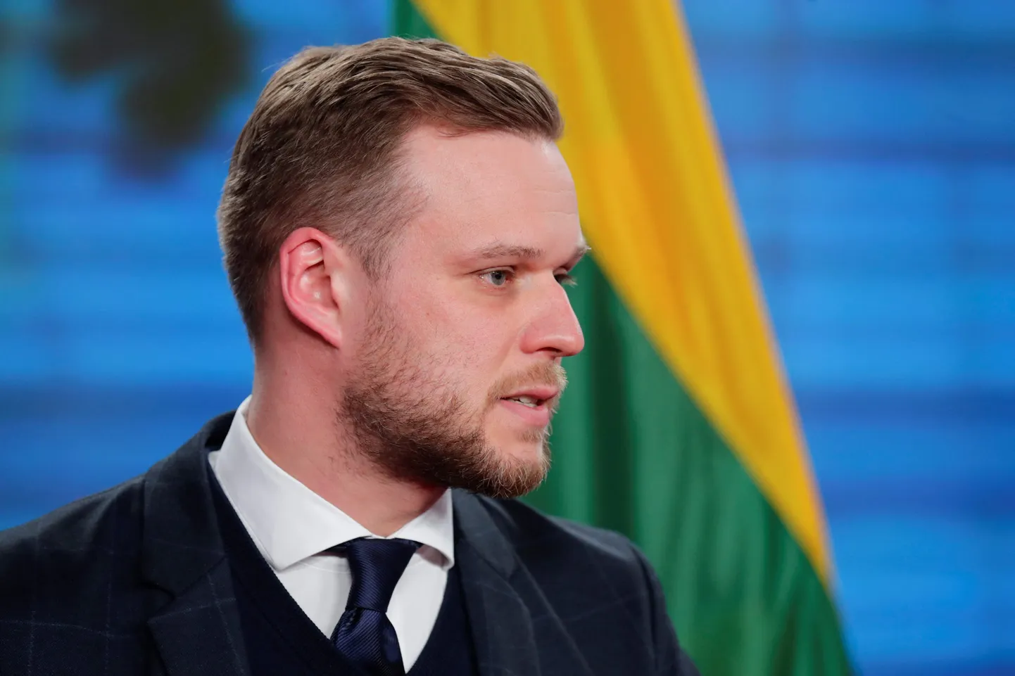 Lietuvas ārlietu ministrs Gabrieļus Landsberģis.