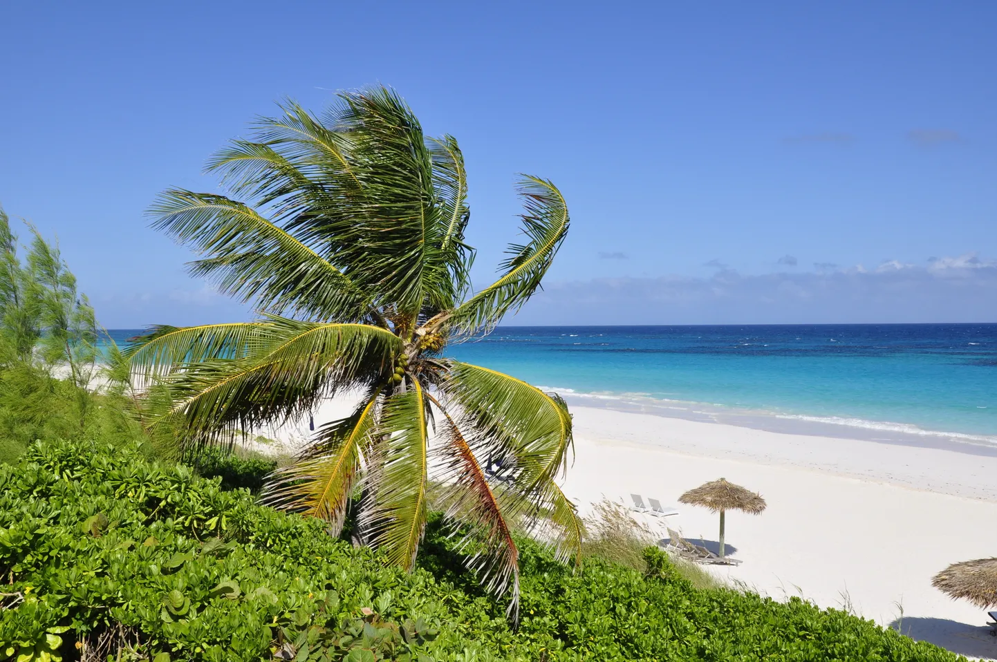 Eleuthera saare rand.