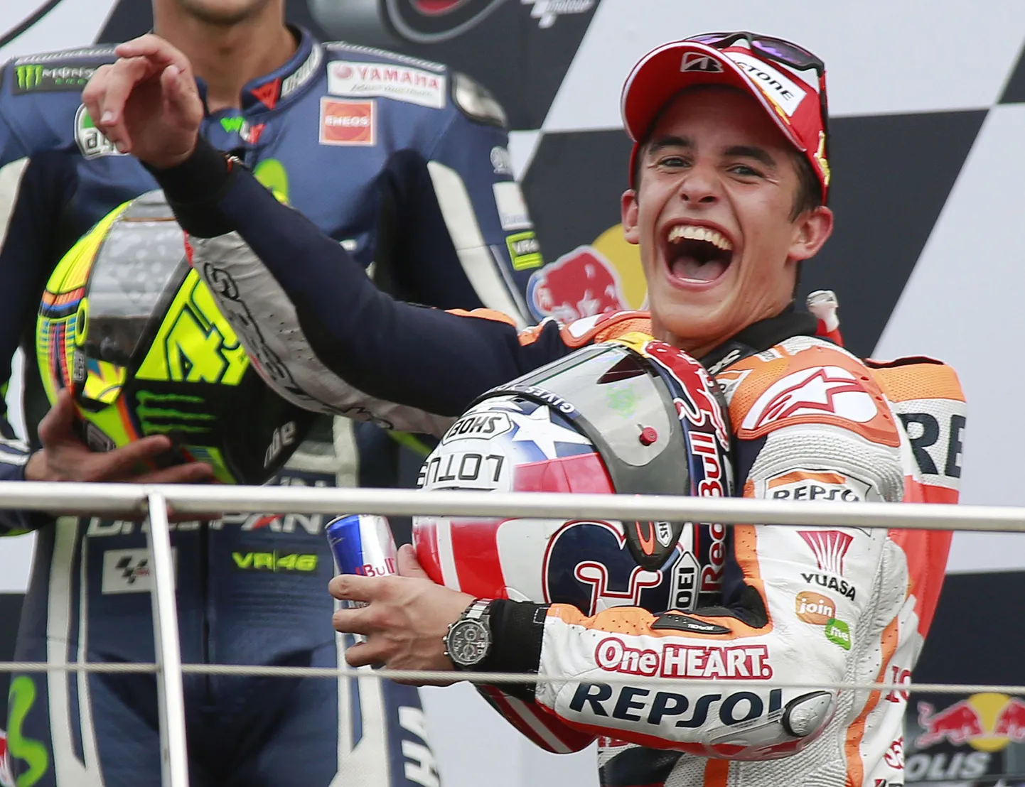 Võidukas Marc Marquez.
