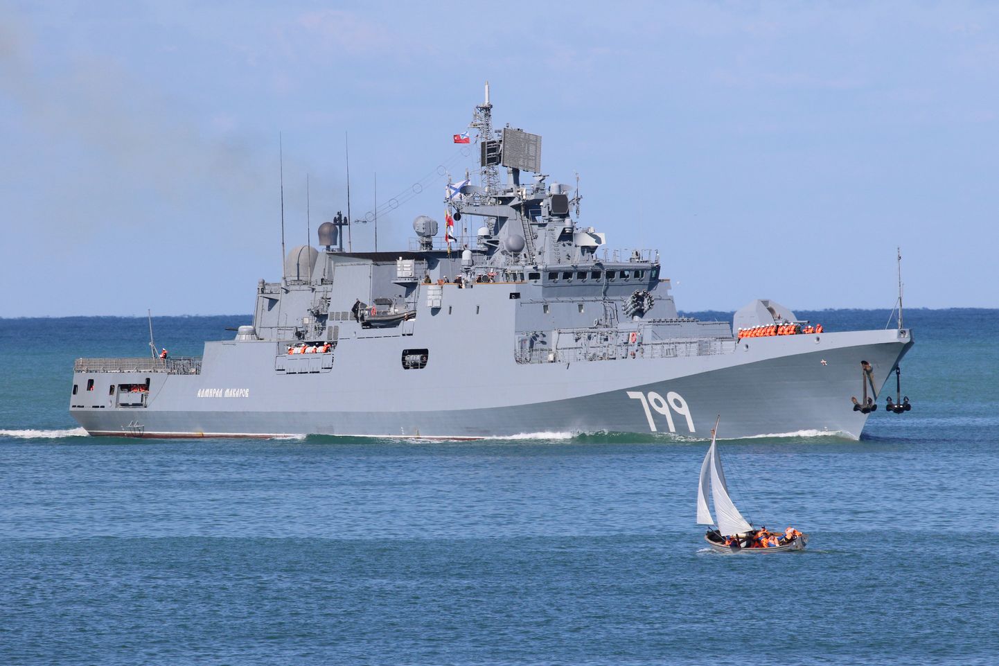 Vene fregatt Admiral Makarov.
