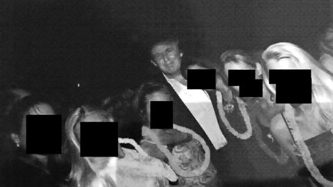 Bela hiša obtožuje demokrate o "ustvarjanju lažne zgodbe" s fotografijami Trumpa in Epsteina