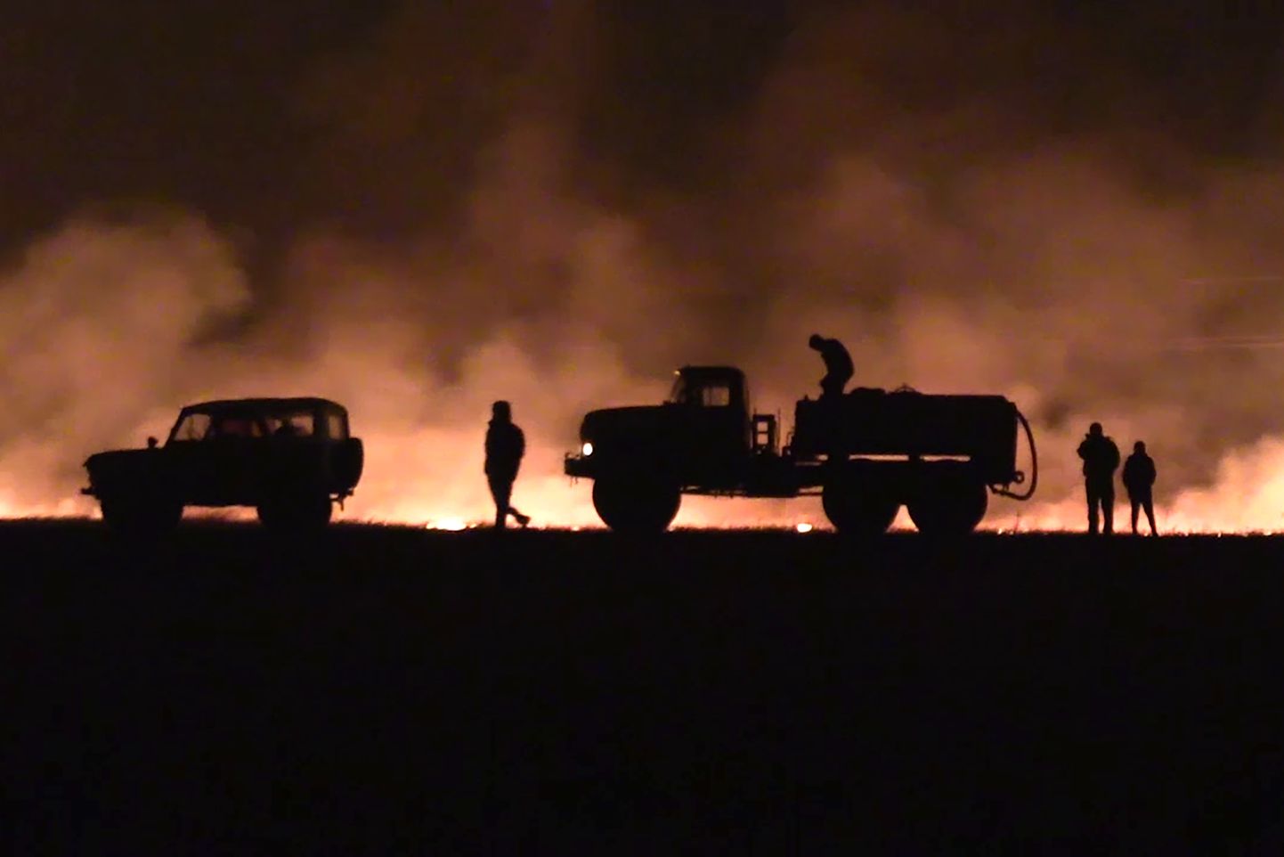 Põlengute hooaeg on alanud varakult. Kustutustööd Taga-Baikali regioonis.
