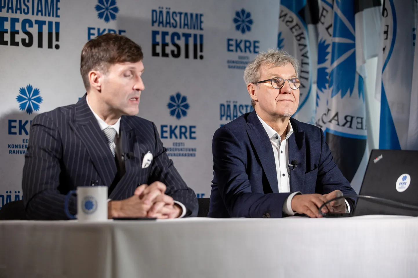 Martin Helme ja Jaak Valge.