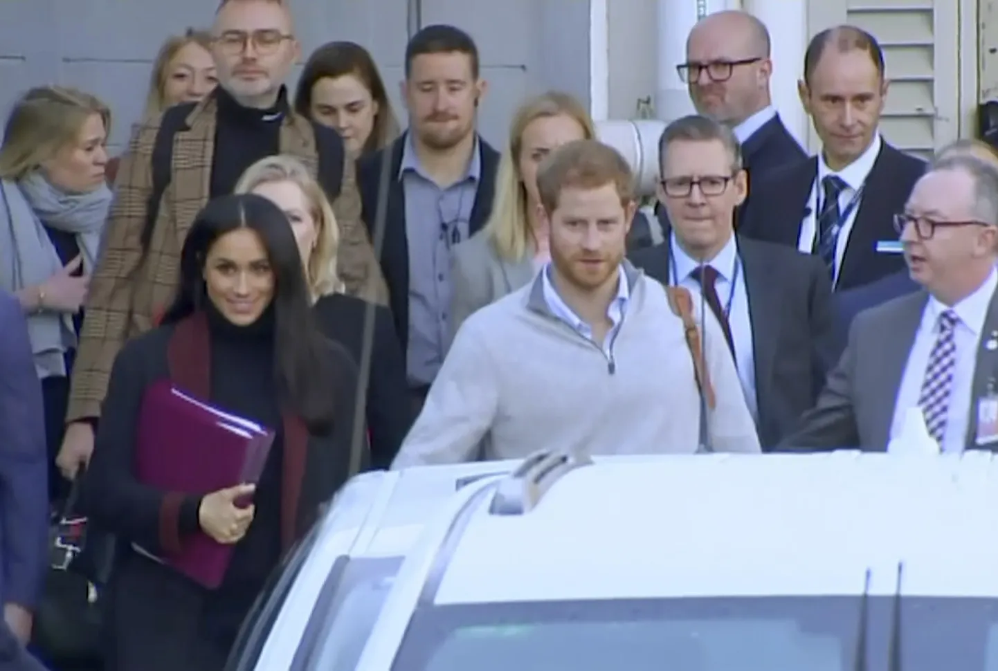 Prints Harry abikaasa Meghaniga  Austraalias Sydneys.