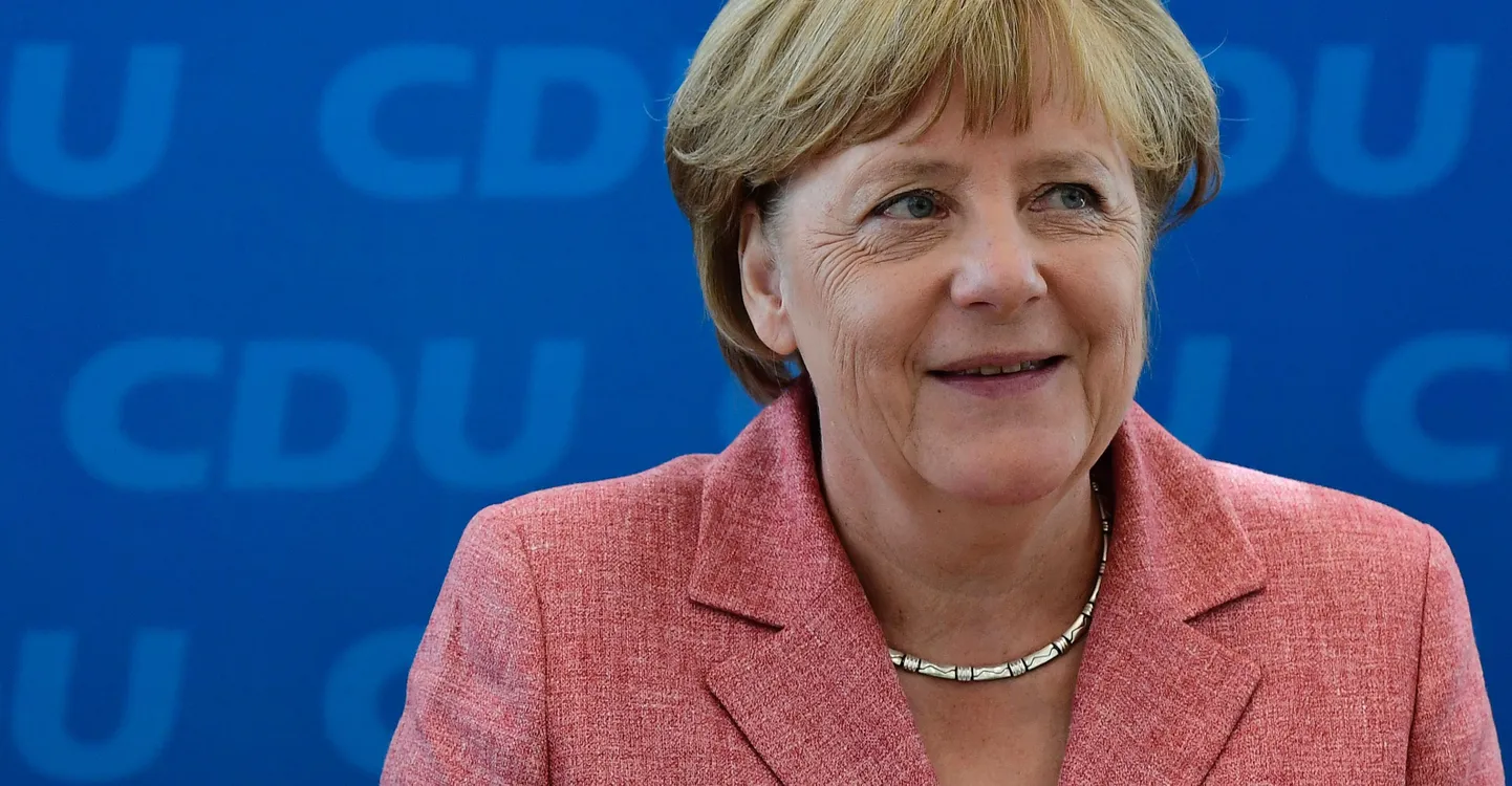 Angela Merkel.