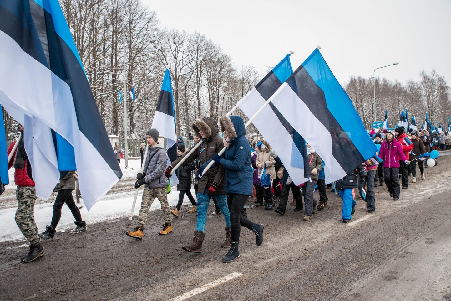Pärnus algab iseseisvuspäeva tähistamine traditsiooniliselt rongkäiguga.