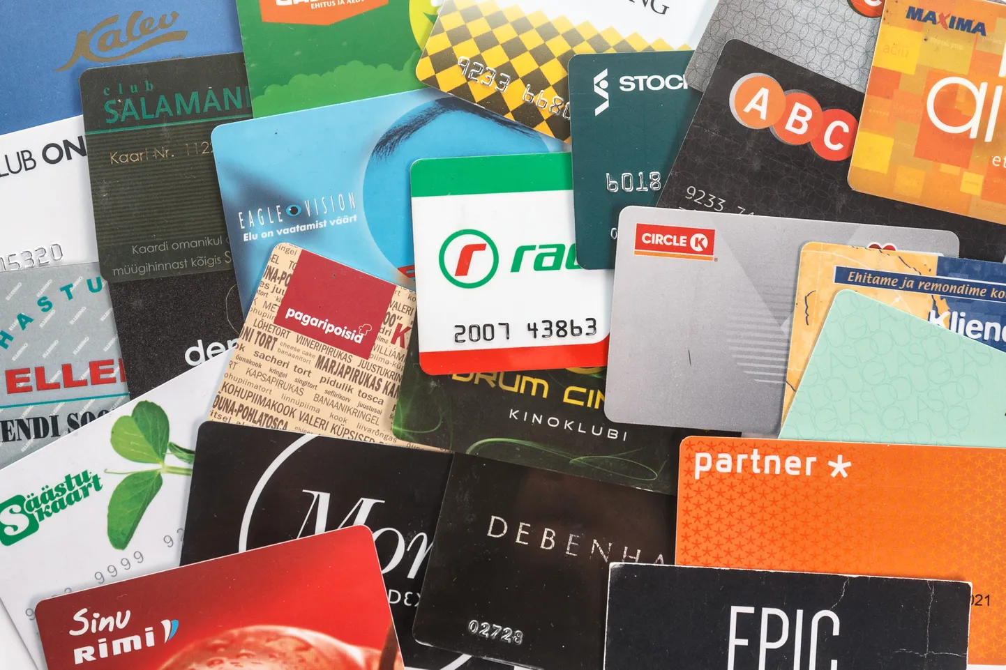 Tallinn, 06.02.2019
Kliendikaardid, illustratiivne pilt. 

Customer cards
Foto: Konstantin Sednev / Eesti Meedia