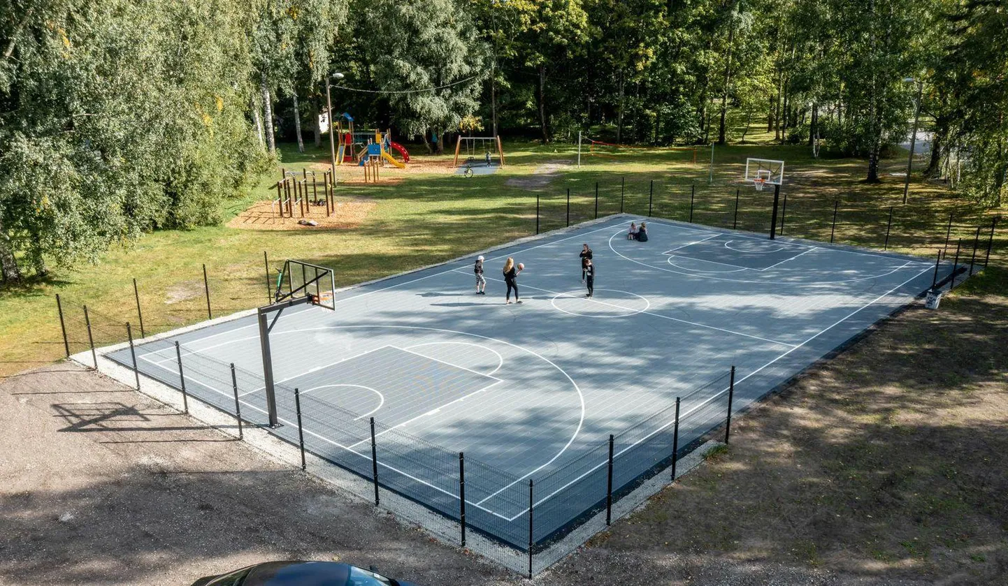 Eelmisel aastal valmis kaasava eelarve abil näiteks Raeküla spordi- ja mänguväljak.