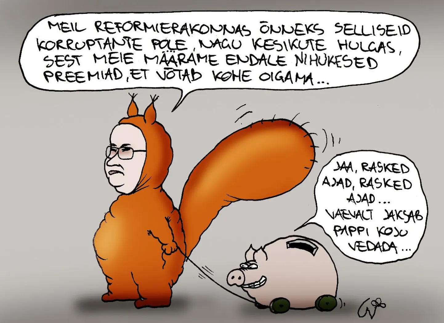 Korruptsiooni vastu saab võidelda ka enesele suurte preemiate määramisega.