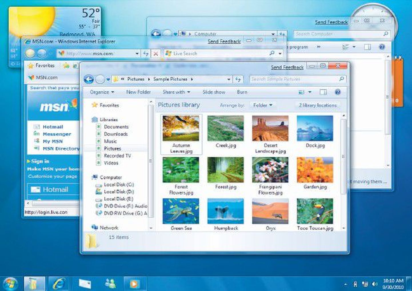 Selline peaks Windows 7 hakkama välja nägema.