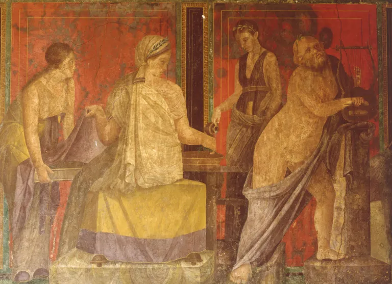 Üks Pompei freskodest