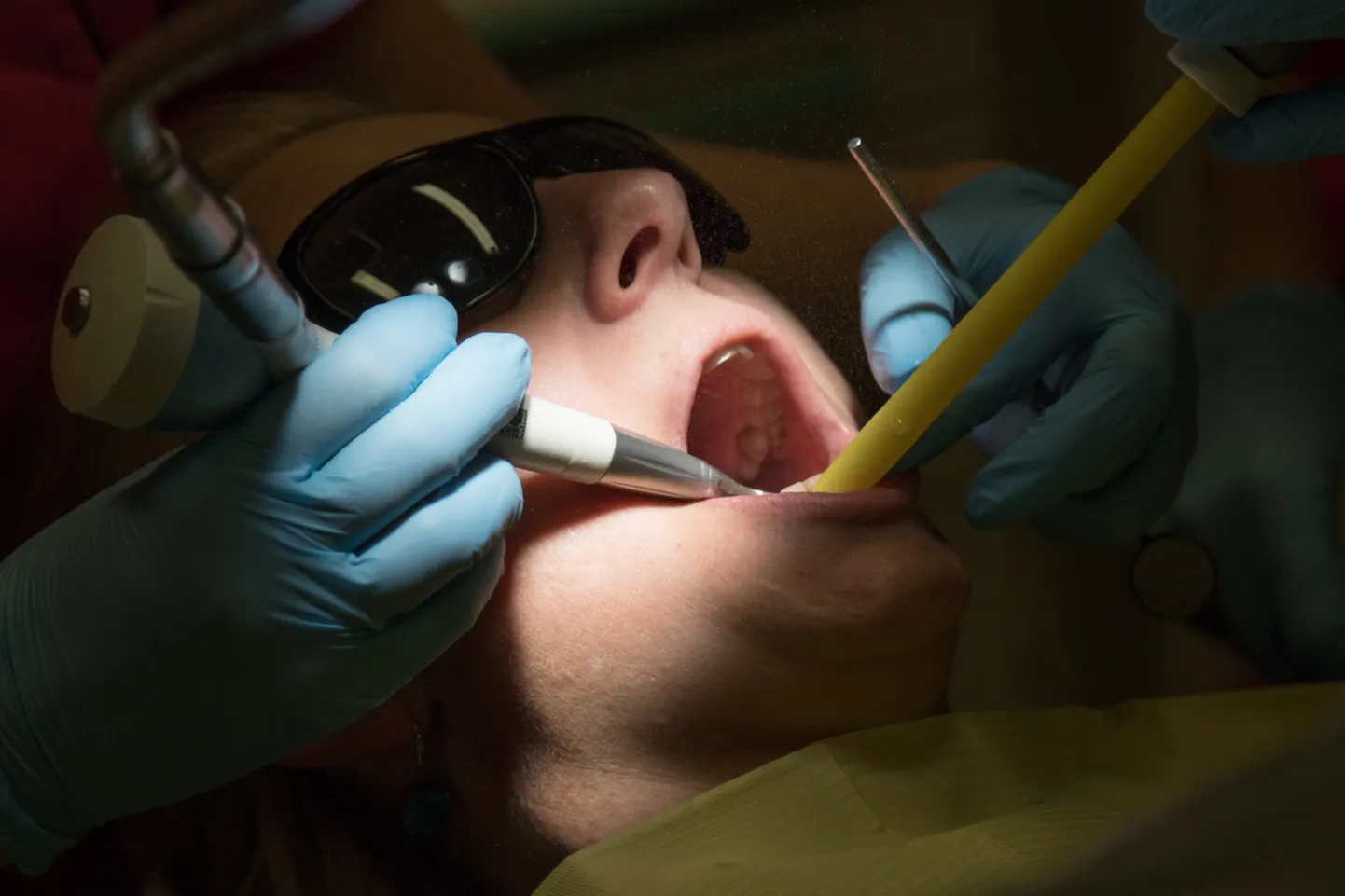 Hambaarst. Foto on illustreeriv