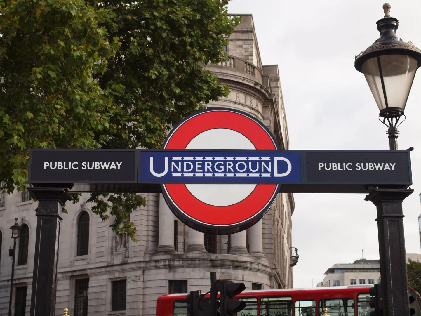 Londoni metroo.