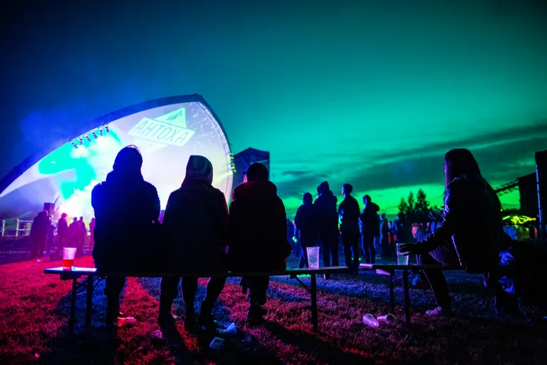 06.07.2018. Kohtla-Nõmme, Ida-Virumaa. Festival Mägede hääl Eesti Kaevandusmuuseumis.
