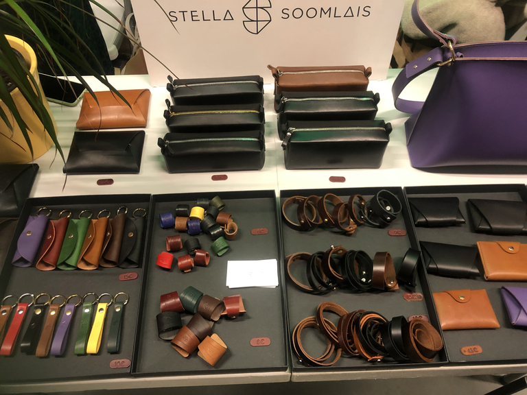 Кожаные изделия от Stella Soomlais.