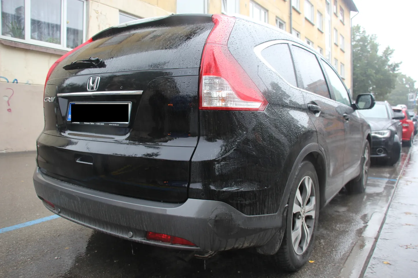 Honda, mis sai viga.