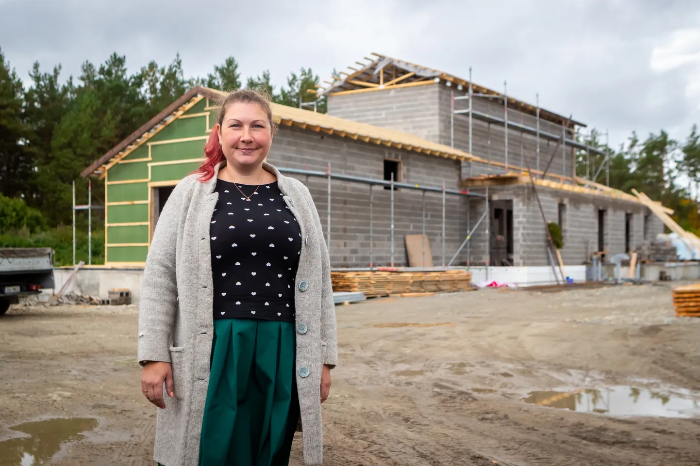 TEGUS: Muhu lihatööstuse rajaja Annely Holmi eestvedamisel valmib Muhus peatselt oma tapamaja.