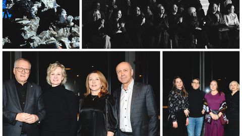 ФОТО ⟩ Светская Рига на показе финального шедевра Роберта Уилсона