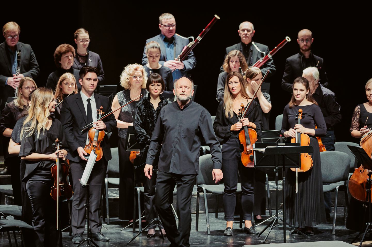 Narva sümfooniaorkester ja dirigent Anatoli Štšura.