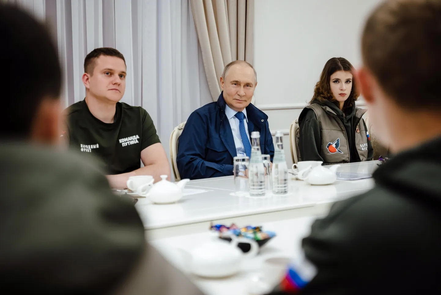 Vladimir Putin külastas Kurski oblastit, kus endiselt toimub sõjategevus.