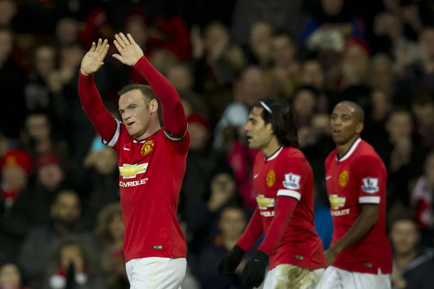 Kaks väravat löönud Wayne Rooney.