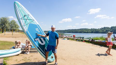 Kuumalaine tõi Viljandi randa kuurortlinna hõngu