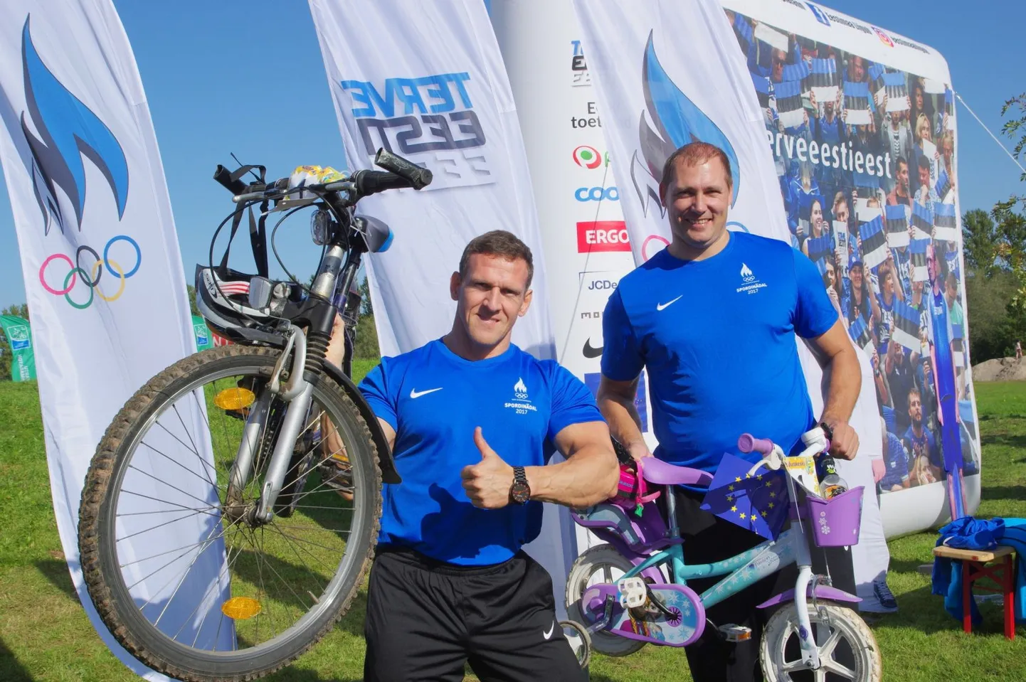 Spordinädala patroonid Ott Kiivikas ja Gerd Kanter
