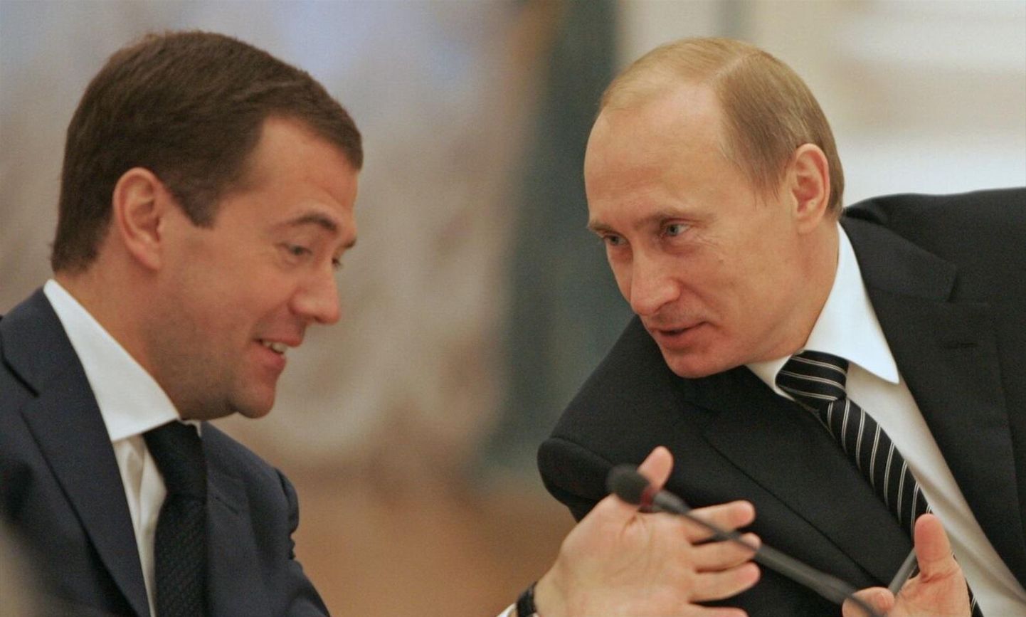 Medvedev ja Putin