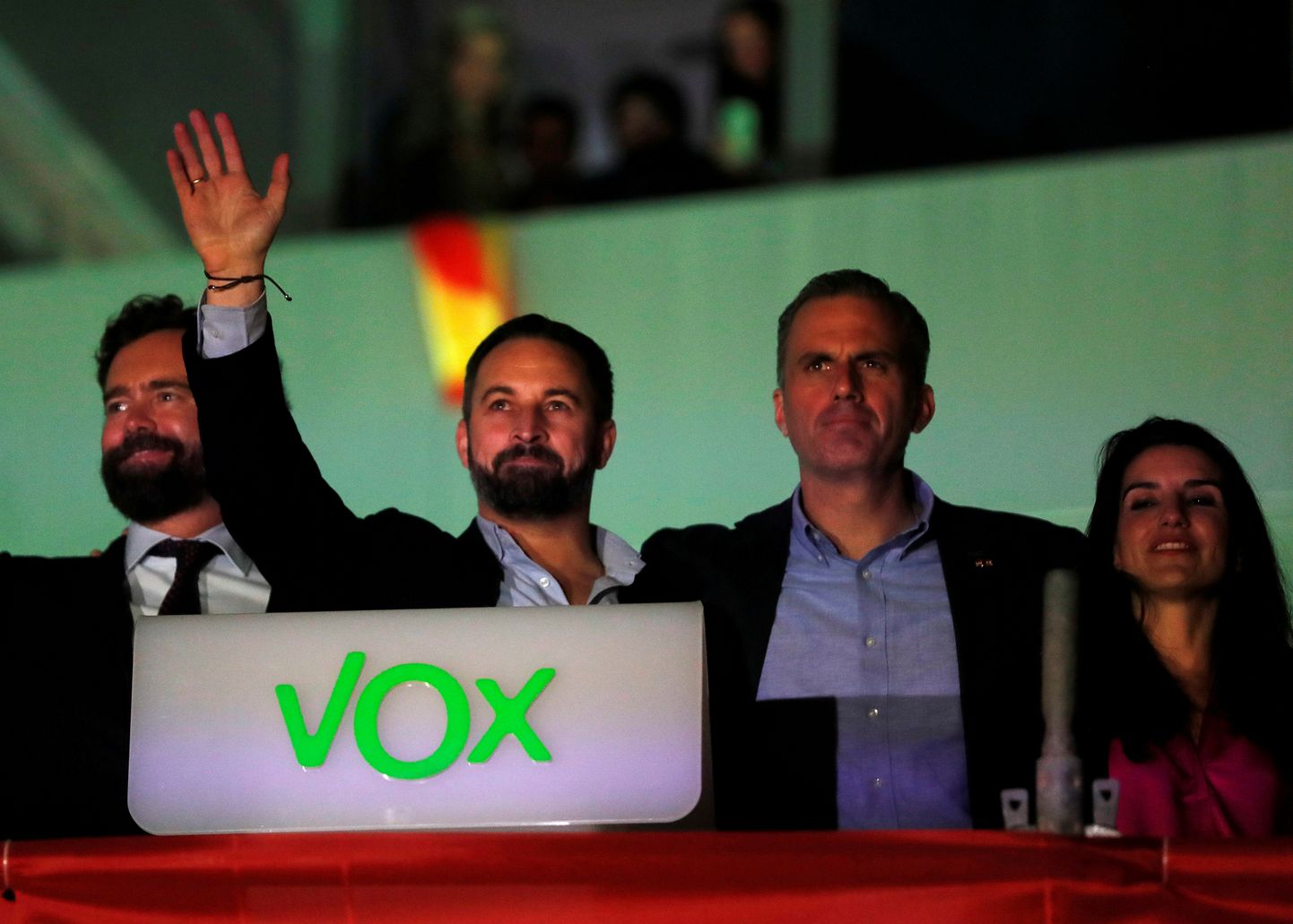 Hispaania paremäärmuslik erakond Vox .