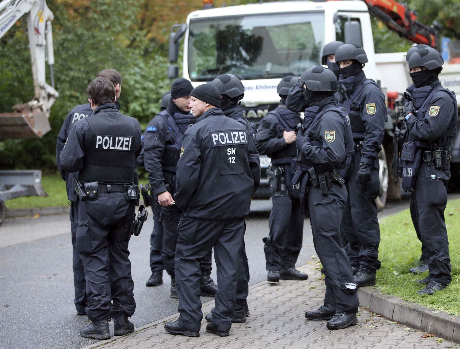 Немецкая полиция. Снимок иллюстративный.