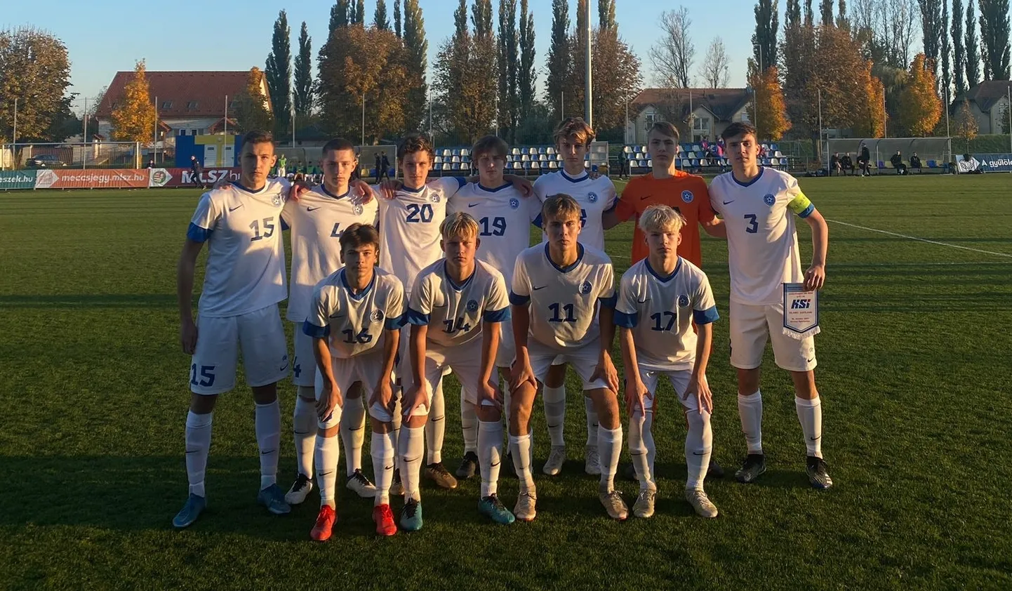 Eesti U17 jalgpallikoondis.
