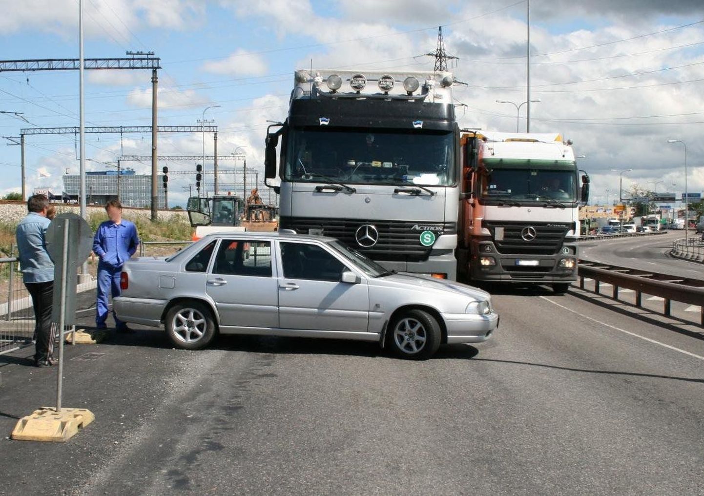 Liiklusõnnetus Järvevana teel.
