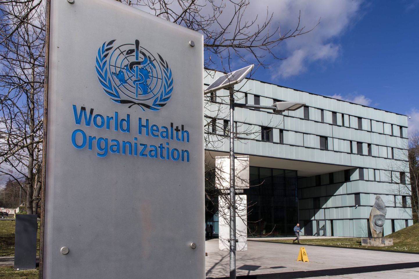 Maailma Terviseorganisatsiooni (WHO) peakorter Genfis.