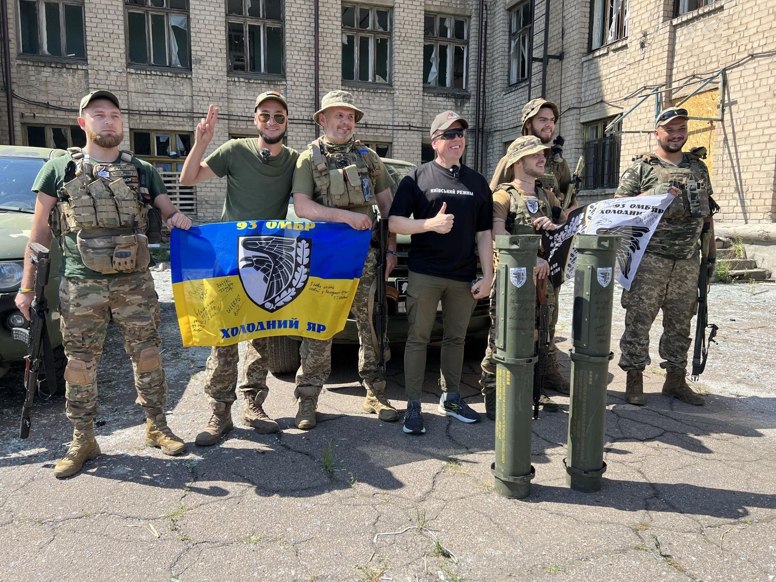 Ühe maasturi said Ukraina armee ühe legendaarsema üksuse, 93. mehaniseeritud brigaadi sõdurid.