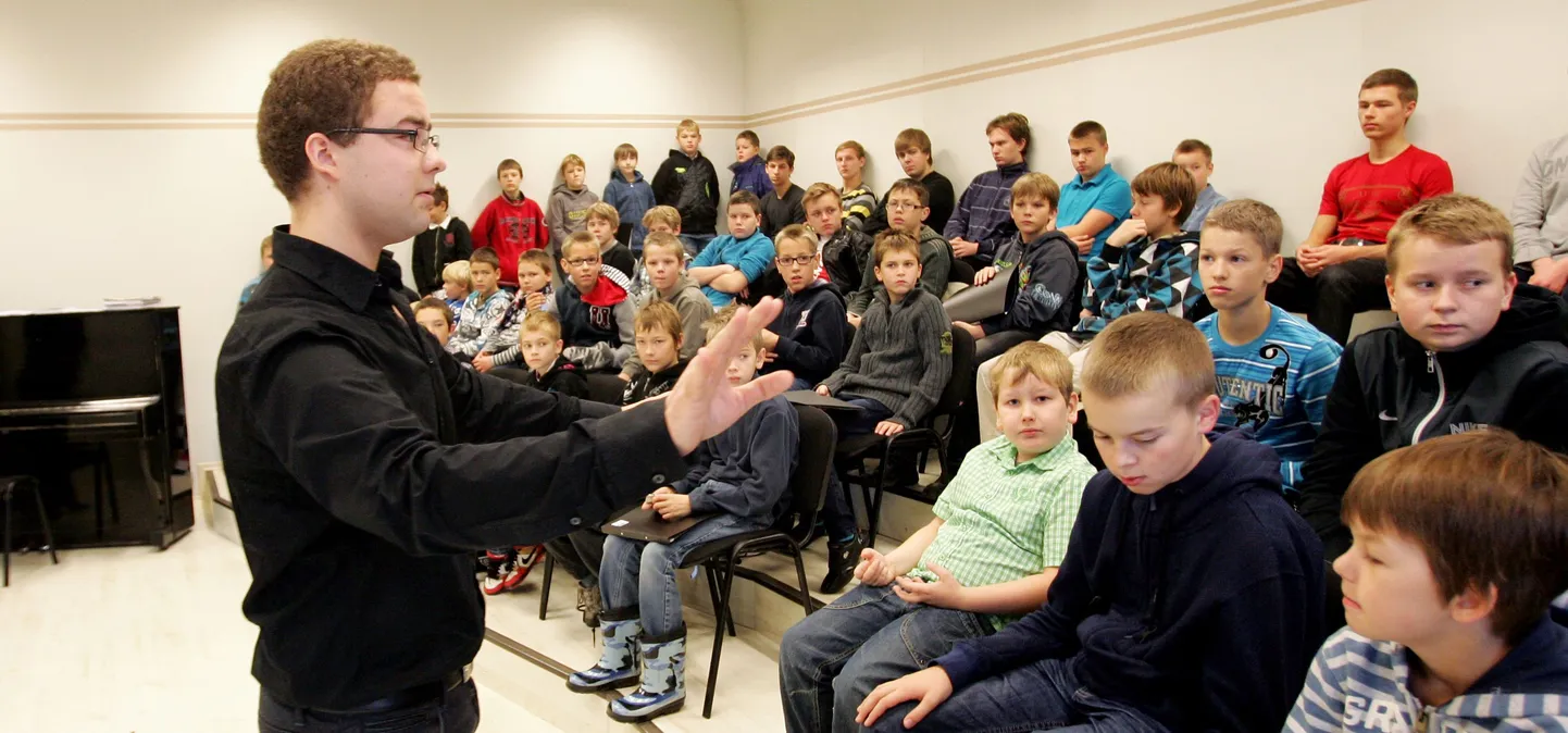 Virumaa Poistekoor proovis.