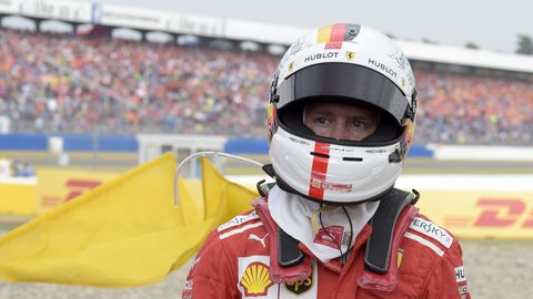 Vettel oma eksimuse kohta: väike sõiduviga, aga meeletult suur pettumus